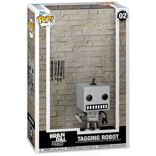 POP figure Art Cover Brandalised Tagging Robot slika 1