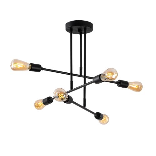 Flower - 162 - AV Black Chandelier slika 2