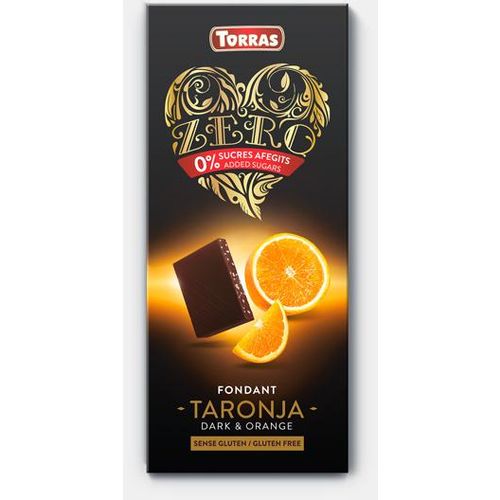 Torras Tamna čokolada sa narančom 125 G slika 1