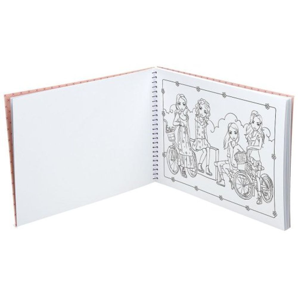 Bojanka A4 Little fashion 31L Creative slika 2