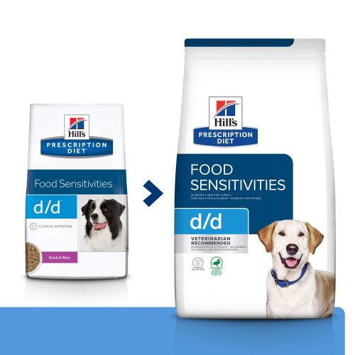 Hill's Prescription Diet d/d Food Sensitivities Hrana za Pse s Patkom i Rižom, 12 kg slika 2