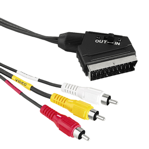 Hama adapter kabl Scart na 3xRCA (činč) m/m 1.5m