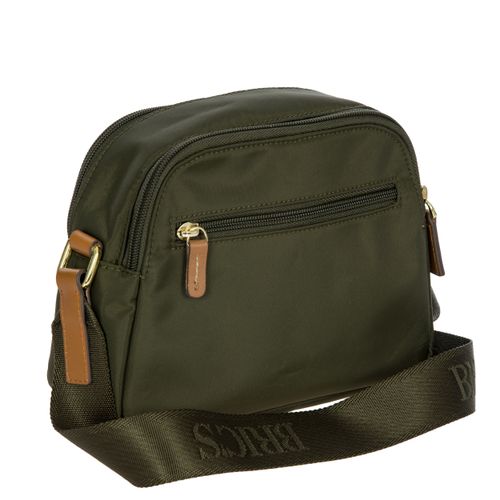 Bric's torba preko ramena X-collection Travel olive slika 4