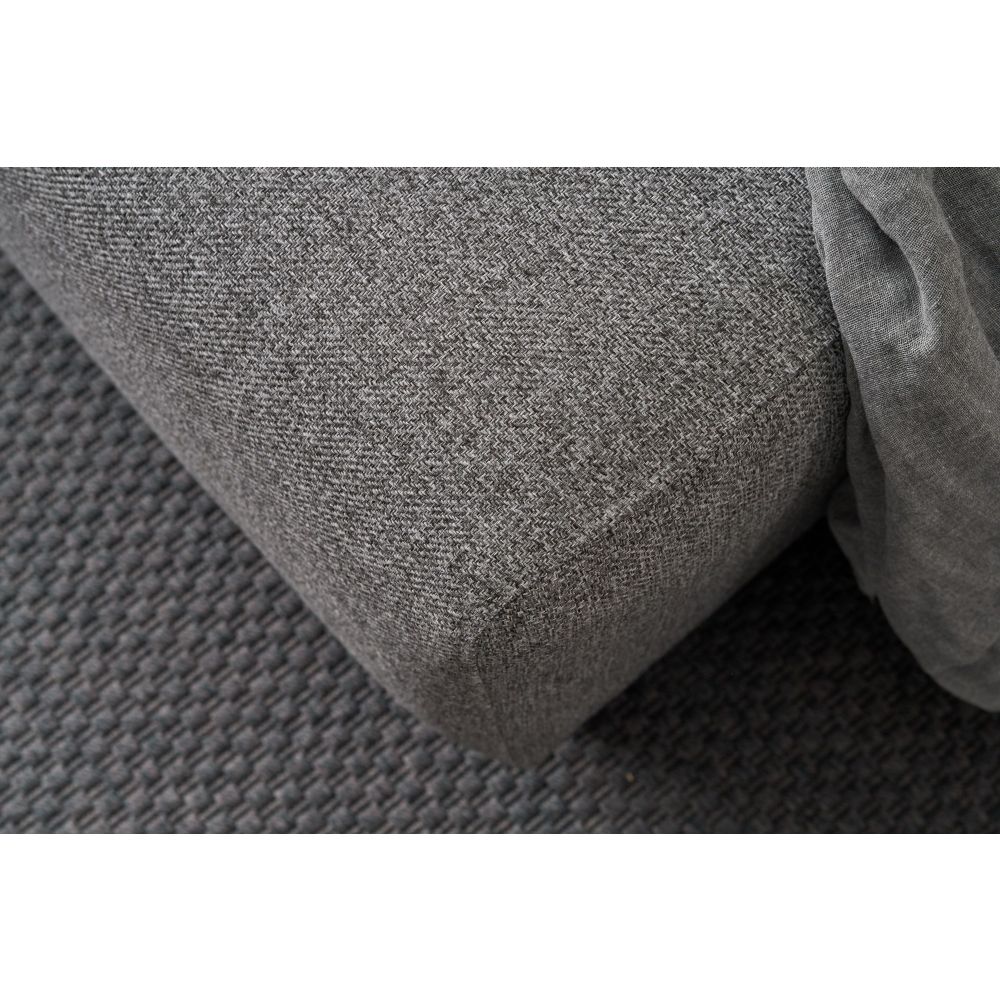 Mane Left - Sivi Sivi Kutni Sofa-Krevet slika 5