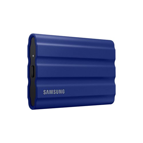 Samsung MU-PE2T0R/EU Portable SSD 2TB, T7 SHIELD, USB 3.2 Gen.2 (10Gbps), Rugged, [Sequential Read/Write : Up to 1,050MB/sec /Up to 1,000 MB/sec], Blue slika 3