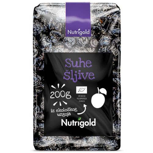 Nutrigold Suhe šljive - Organske 200g  slika 1