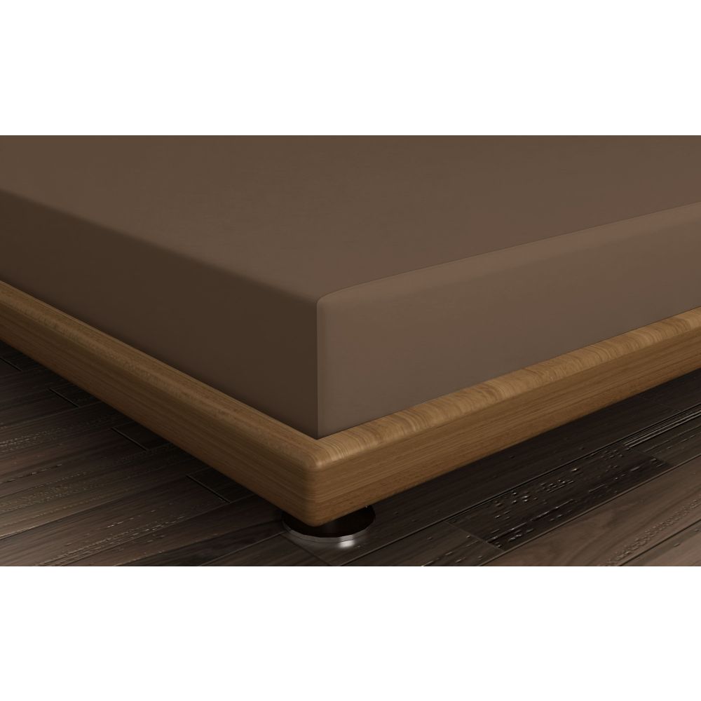 Ranforce Double XL Fitted Sheet - Braon slika 2