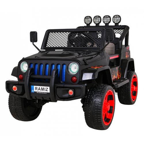 Auto na akumulator  NEW Raptor DRIFTER 4 x 4 - crni/plamen slika 1