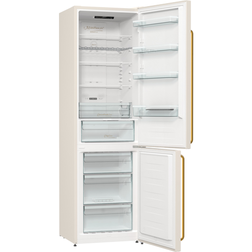 Gorenje NRK6202CLI Kombinovani frižider, Classico, NoFrost, Visina 200 cm, Bež slika 4