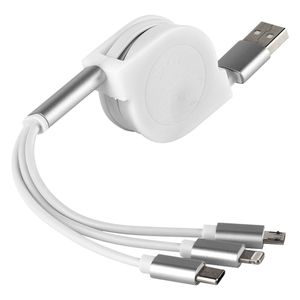 FLASH,usb kabl za punjenje 3 u1,bijeli