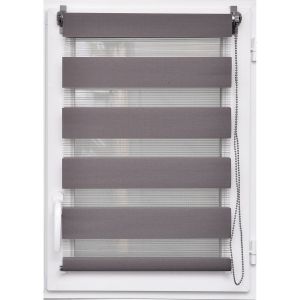 Luance Rolo zebra zavjesa 90x180cm Tamno siva