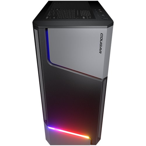 COUGAR | MX360 RGB | PC Case | Mid Tower / Metal Front Panel with ARGB strips / 1 x ARGB Fan / TG Left Panel slika 3