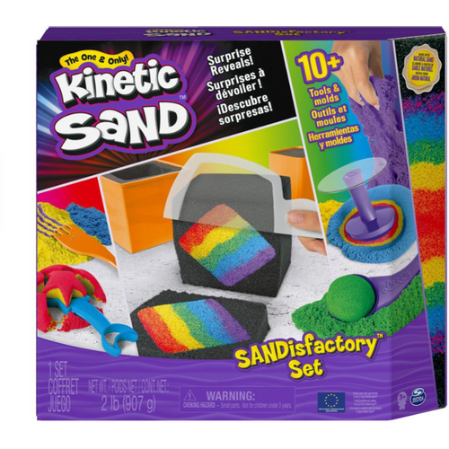 KINP: KINETIČKI PIJESAK - SANDISFACTORY SET ZA IGRU slika 1