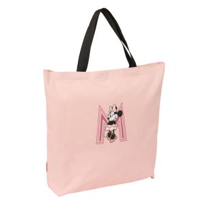 Ženska Ručna Torba Minnie Mouse Blush Roza