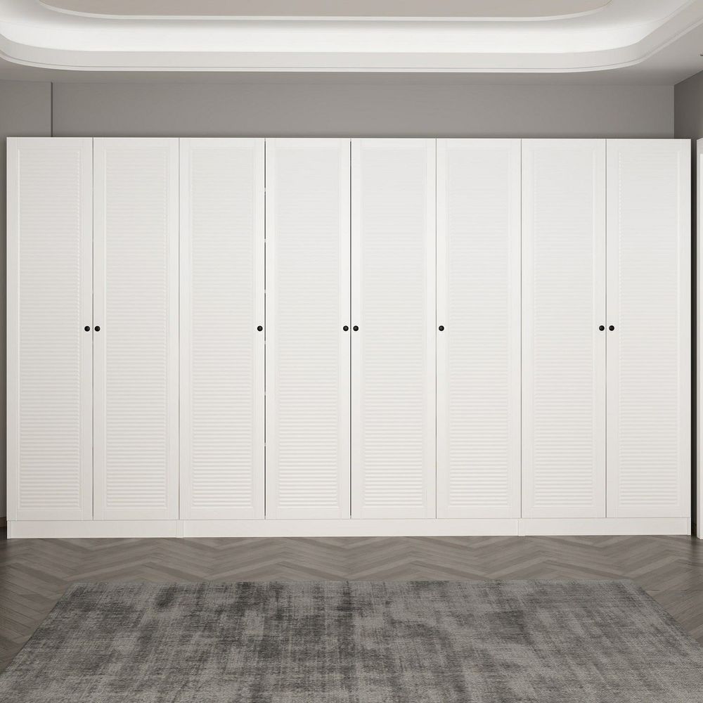 Hall Stand Noah - 8465 u bijeloj boji slika 2
