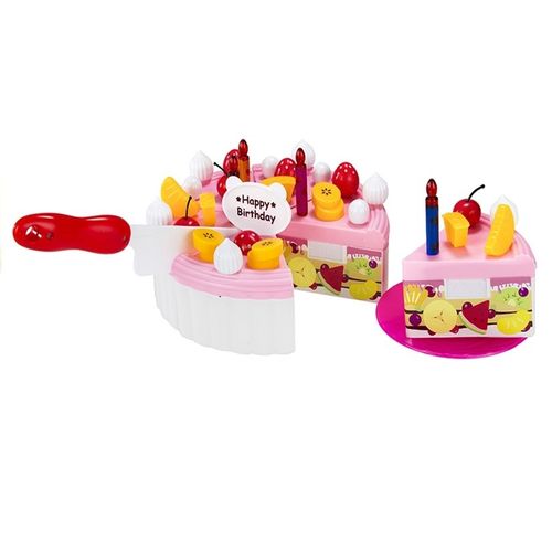 Dječja igračka voćna torta na čičak slika 5