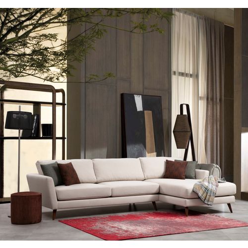 Atelier Del Sofa Kutna garnitura MAYORKA, bež boja, desni kut , Mayorka Corner Large Right ( L3 - Chl ) - Beige slika 1