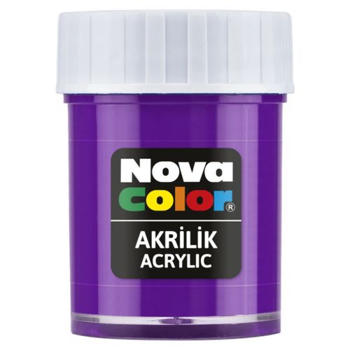 Nova Color Slikanje - Akrilne Boje 30g - Ljubičasta - 540295 slika 1