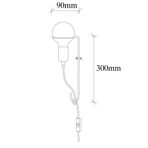 Pota - 3671 Bakarna Stona Lampa slika 3