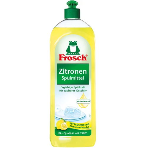 Frosch tečnost za pranje posudja limun  750 ml slika 1