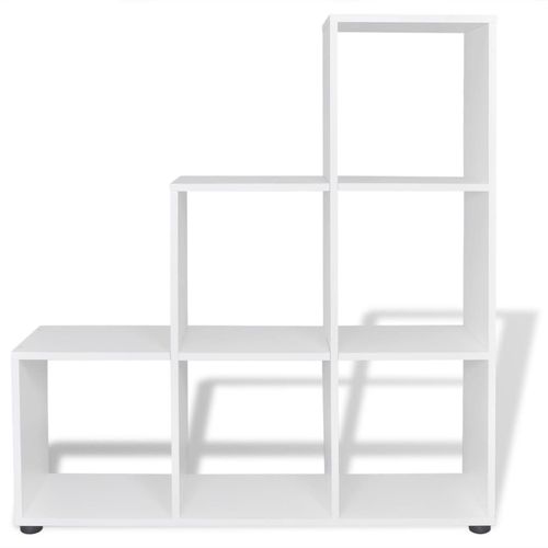 242552 Staircase Bookcase/Display Shelf 107 cm White slika 39