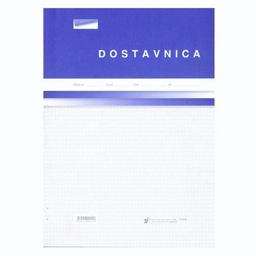 I-29/A-NCR DOSTAVNICA S PRIMKOM A-4; Blok 3 x 50 listova, 21 x 29,7 cm slika 2