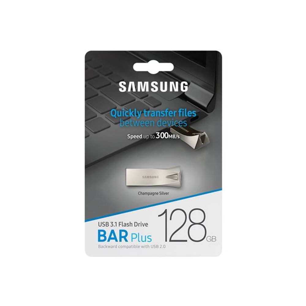 SAMSUNG BAR PLUS 128GB Champagne Silver MUF-128BE3/APC slika 1
