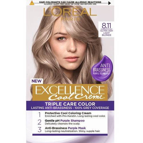 L'Oreal Excellence Farba Za Kosu 8.11 Ultra Ash Light Blonde slika 1