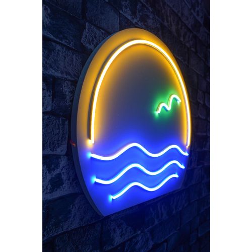 Wallity Ukrasna plastična LED rasvjeta, Bahamas - Blue, Green, Yellow slika 7