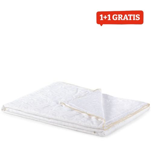 Ljetni svileni pokrivač Vitapur Victoria's Silk Summer white 200x200 cm 1+1 GRATIS slika 1