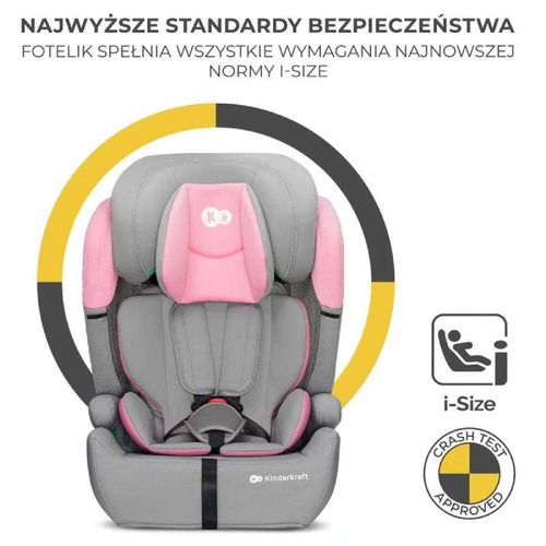 Kinderkraft auto sedište Comfort Up 2 I-Size 76-150 Pink slika 2