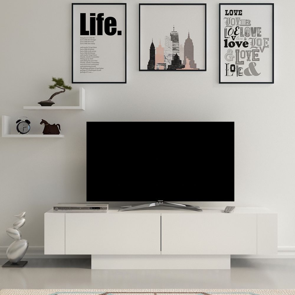 TV Stalak Matera - Bijeli slika 2