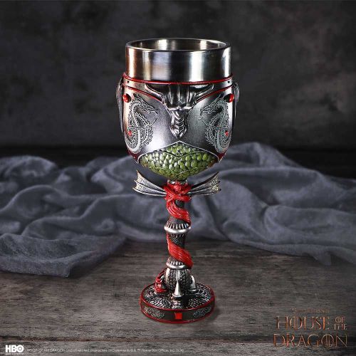 NEMESIS NOW HOUSE OF THE DRAGON DAEMON TARGARYEN GOBLET slika 7