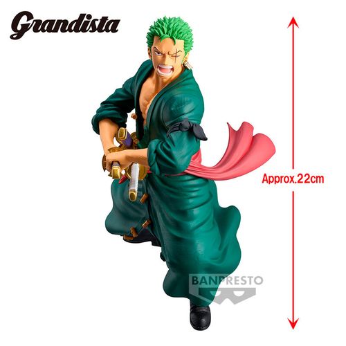 One Piece Grandista Roronoa Zoro figure 22cm slika 2