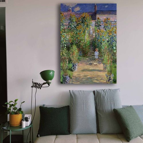 70100MONET019 Multicolor Decorative Canvas Painting slika 1