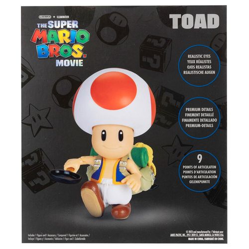 Super Mario Bros The Movie Toad figure 13cm slika 9