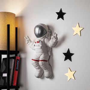 Peace Sign Astronaut - 2 White
Grey Decorative Wall Accessory