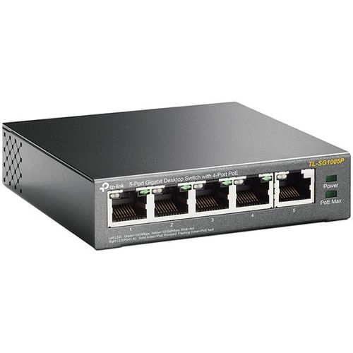 TP-Link TL-SG1005P 5-Port Gigabit Unmanaged Switch with 4-Port PoE+ slika 1