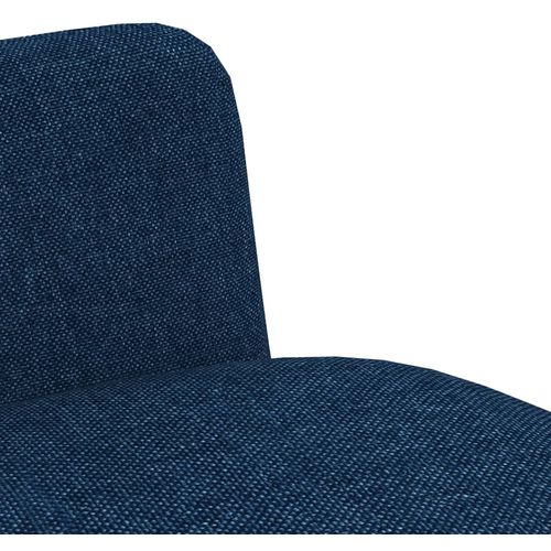 Blagovaonske stolice od tkanine 4 kom plave slika 6