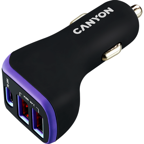 CANYON C-08, Universal 3xUSB car adapter slika 2