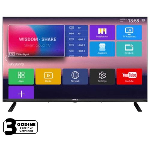 Vivax  televizor  32LE131T2S2SM Smart, LED, HD Ready, 32"(81cm), DVB-T2/S2 slika 1