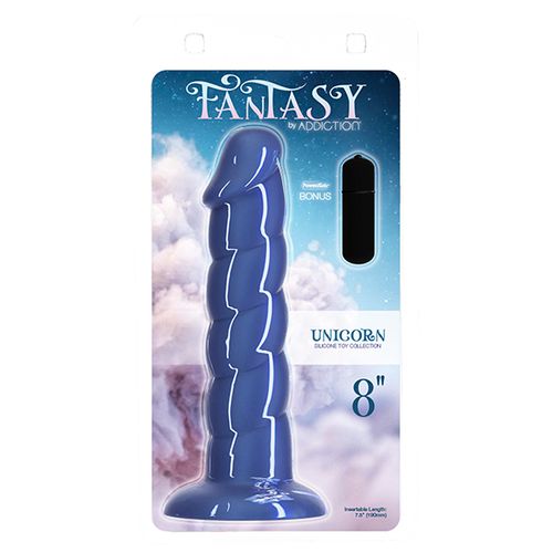 Dildo Addiction - Fantasy, 20 cm, tamno plavi slika 4