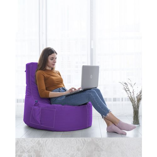 Atelier Del Sofa Vreća za sjedenje, EVA Sport - Purple slika 4