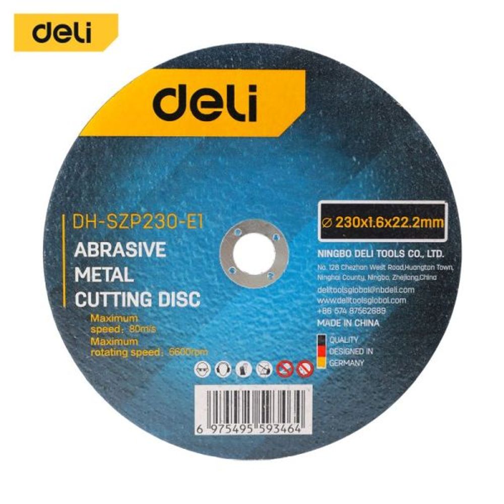 DELI Rezna ploča za metal Standard 230x1,6mm EDH-SZP230-E1 slika 1