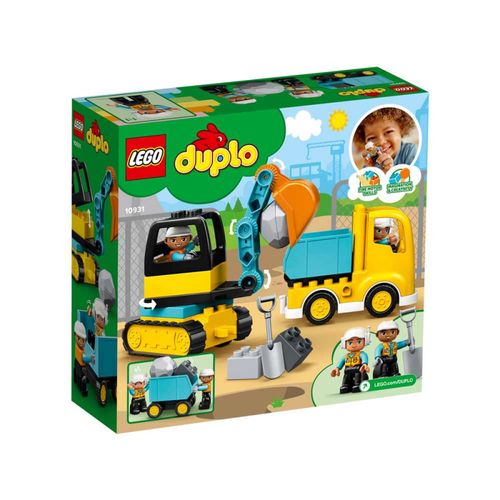 Lego Duplo Truck   Tracked Excavator slika 2