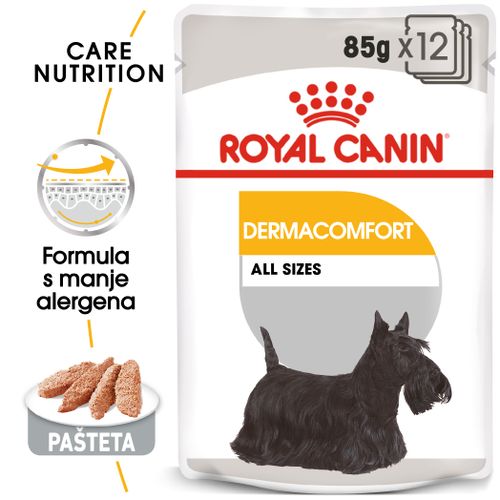 Royal Canin CCN Dermacomfort Loaf, potpuna hrana za odrasle pse, 12x85 g slika 5