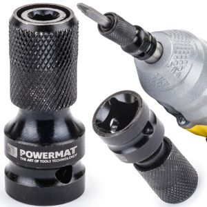 Adapter za udarni ključ - 1/2" kvadratni na 1/4" šesterokutni PM-ASHU-05025T