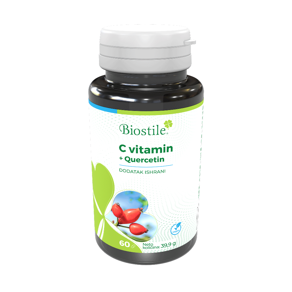 Biostile Vitamin C sa Kvercetinom - 60 Kapsula slika 1