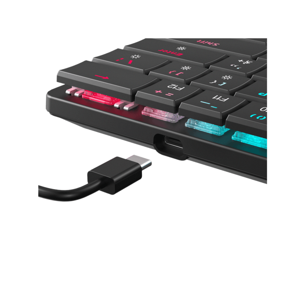 WHITE SHARK Mehanička tastatura GK-006132 NAGAMAKI / HR, smeđi prekidač slika 5