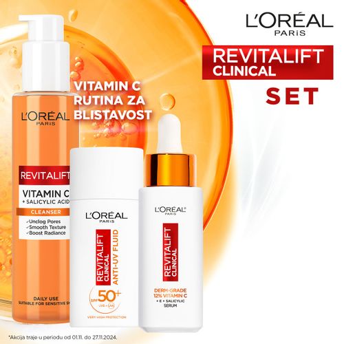 L'Oreal Paris Revitalift Clinical set slika 1